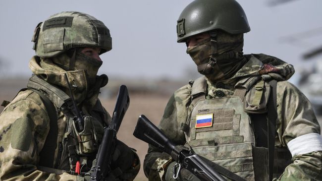 Российские военнослужащие