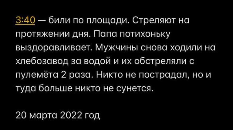 Дневник Ольги Димитриу