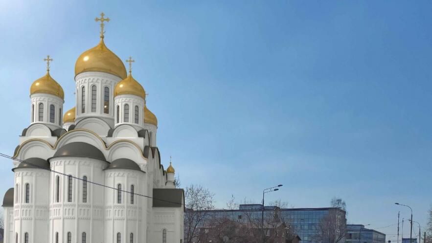 Храм Успения Богородицы на Березовой аллее в Москве - РИА Новости, 1920, 04.04.2022