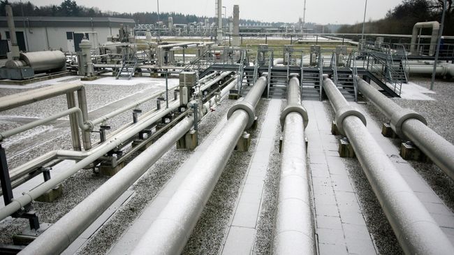 Газовое хранилище в Германии