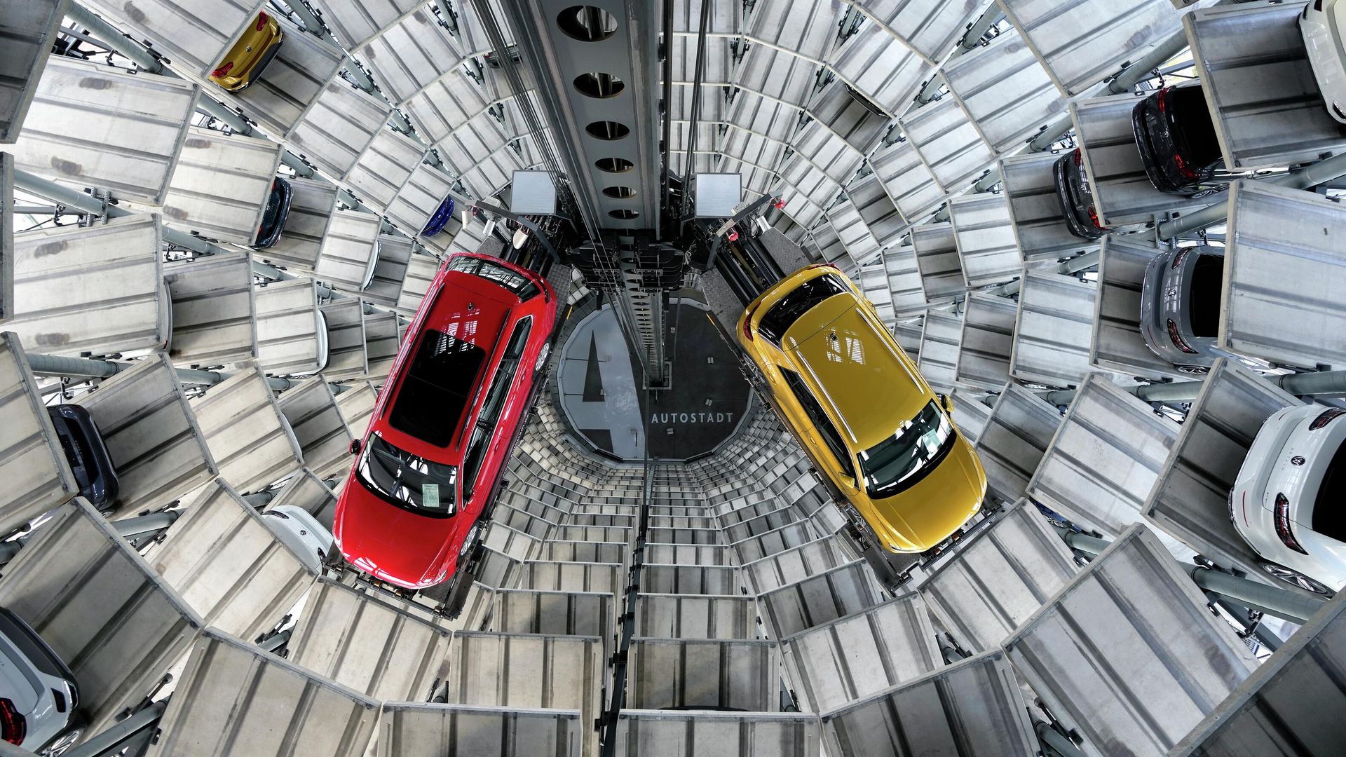 Автомобильный завод Volkswagen в Вольфсбурге, Германия Автомобильный завод Volkswagen в Вольфсбурге, Германия - РИА Новости, 1920, 08.04.2022