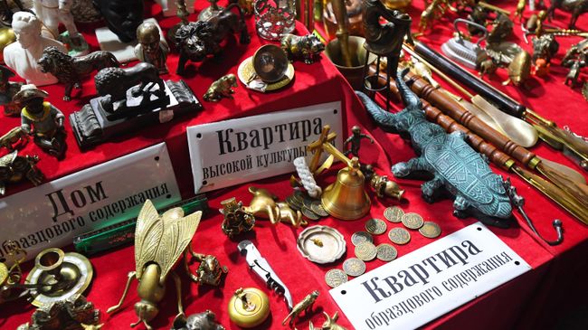 Городской блошиный рынок в Музее Москвы