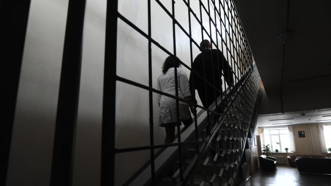 В психиатрической больнице