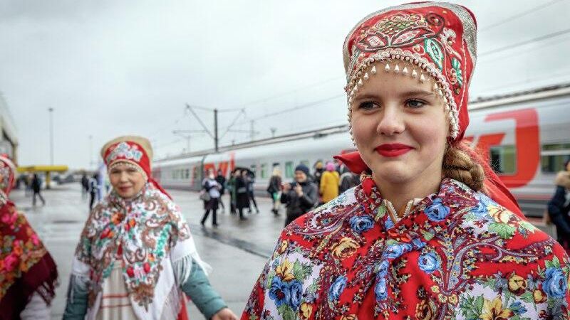 Встреча поезда Встреча поезда - РИА Новости, 1920, 11.11.2022