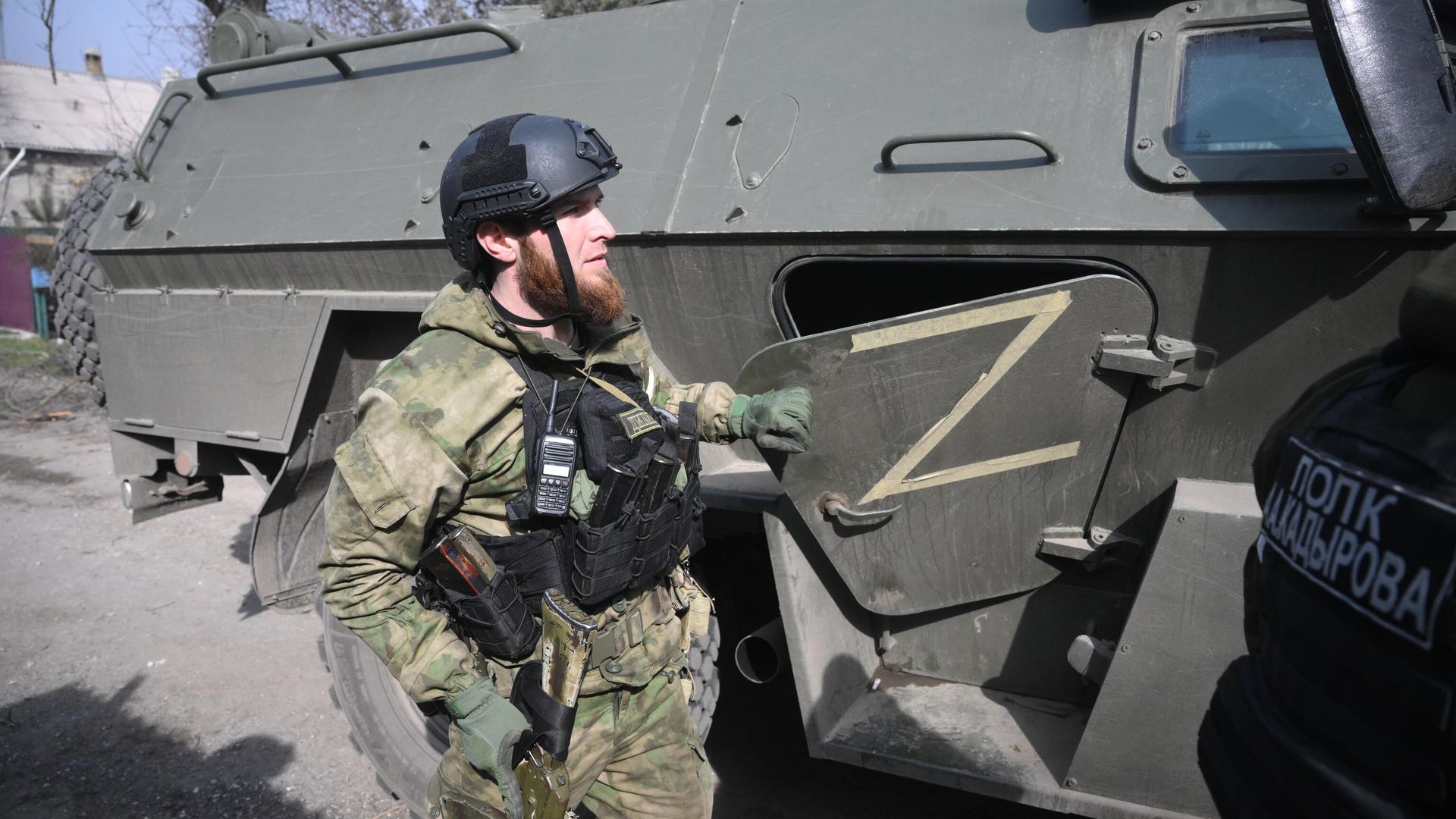 Боец полка полиции специального назначения имени Кадырова Боец полка полиции специального назначения имени Кадырова - РИА Новости, 1920, 08.05.2022