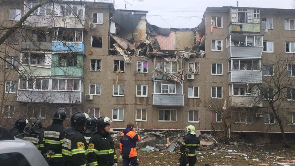 Дом в Ступино, в котором произошел взрыв бытового газа Дом в Ступино, в котором произошел взрыв бытового газа - РИА Новости, 1920, 20.07.2023