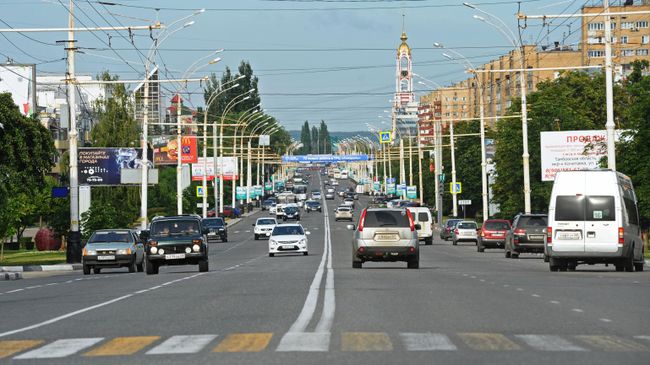 Улица Интернациональная в Тамбове