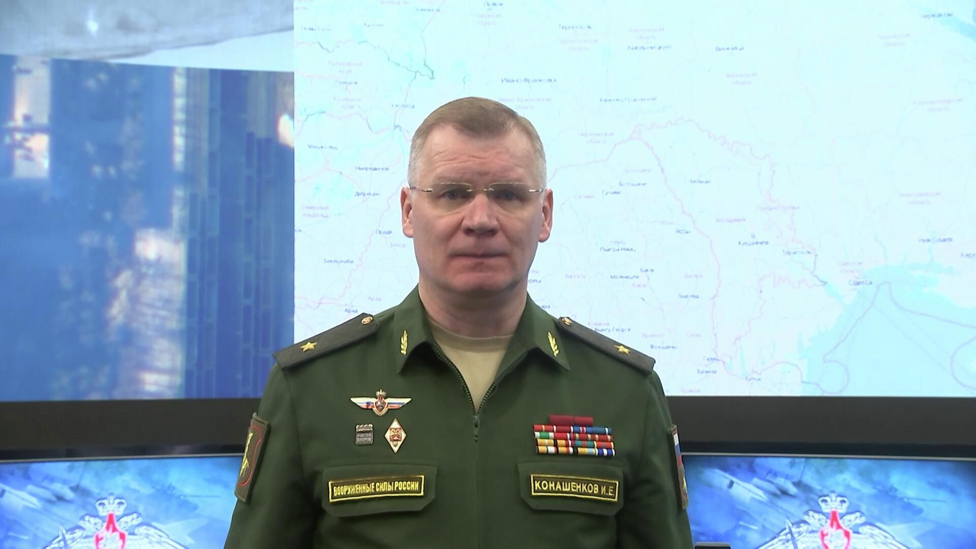 Минобороны РФ об уничтожении объектов ВСУ Минобороны РФ об уничтожении объектов ВСУ - РИА Новости, 1920, 14.04.2022