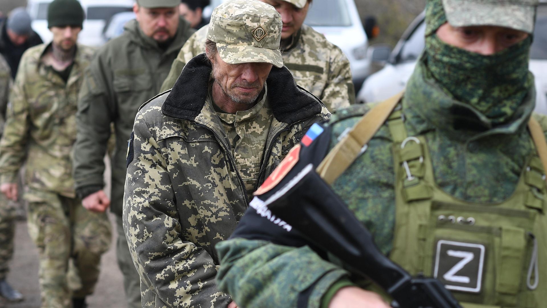 Украинские военнопленные Украинские военнопленные - РИА Новости, 1920, 02.12.2022