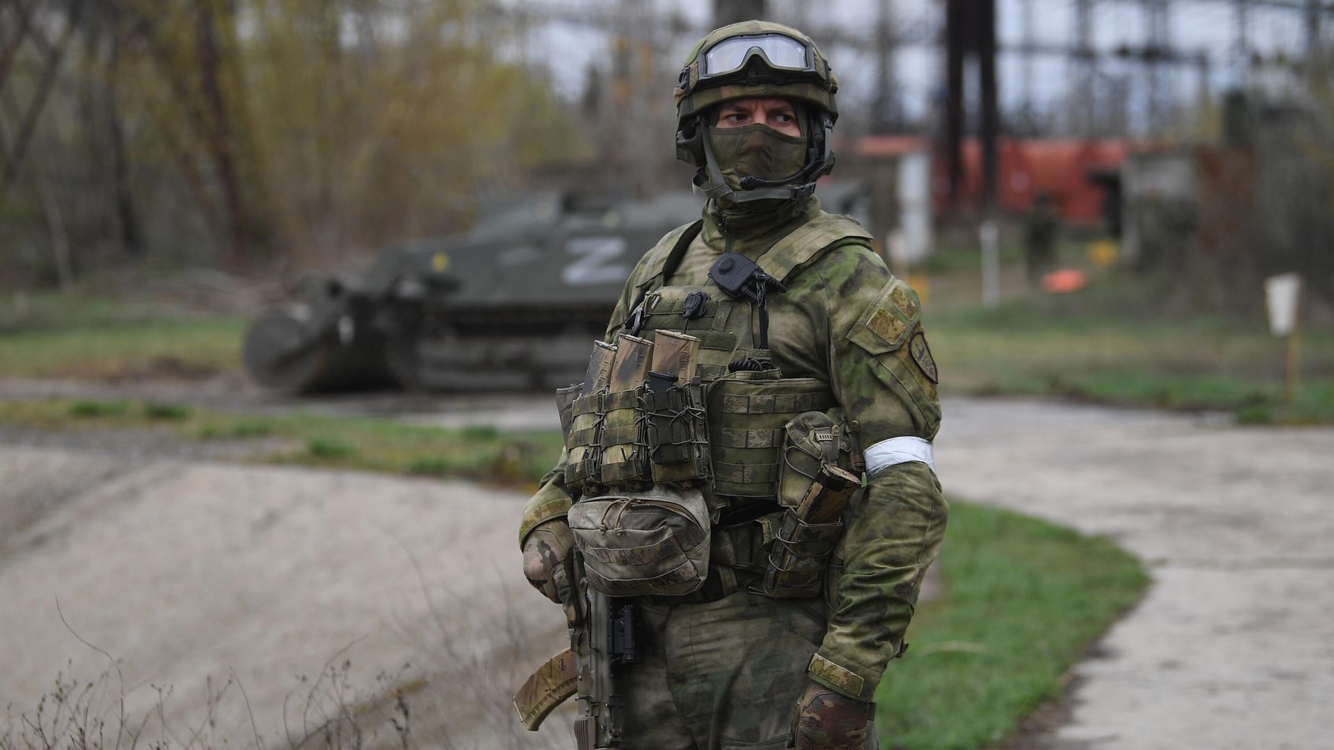 Военнослужащий РФ Военнослужащий РФ - РИА Новости, 1920, 25.04.2022