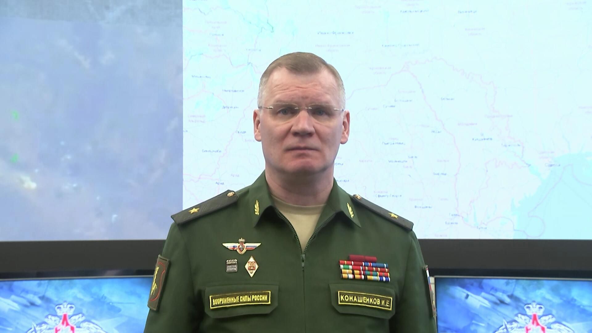 Минобороны РФ о пораженных объектах ВСУ Минобороны РФ о пораженных объектах ВСУ - РИА Новости, 1920, 14.04.2022
