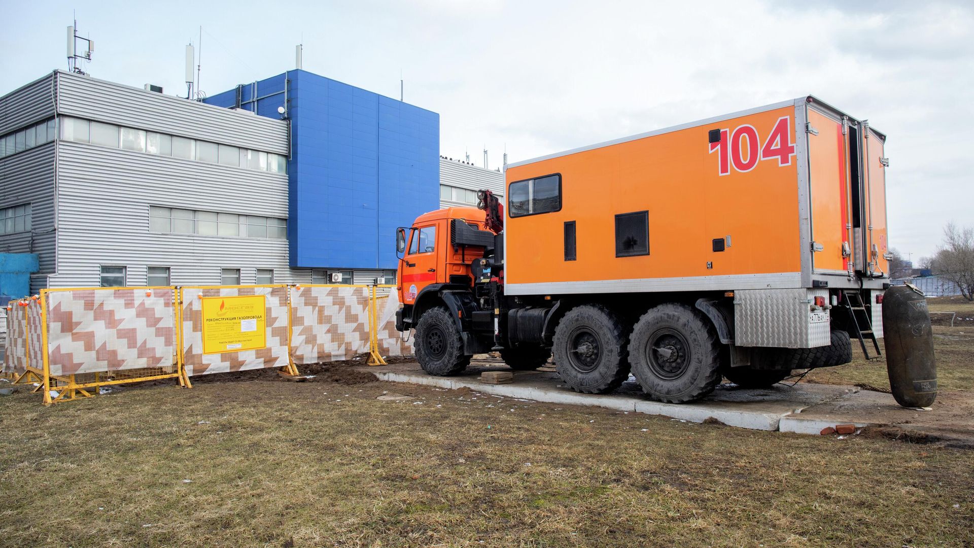 Реконструкция газопровода, питающего ТЭЦ-20 в Москве Реконструкция газопровода, питающего ТЭЦ-20 в Москве - РИА Новости, 1920, 18.04.2022
