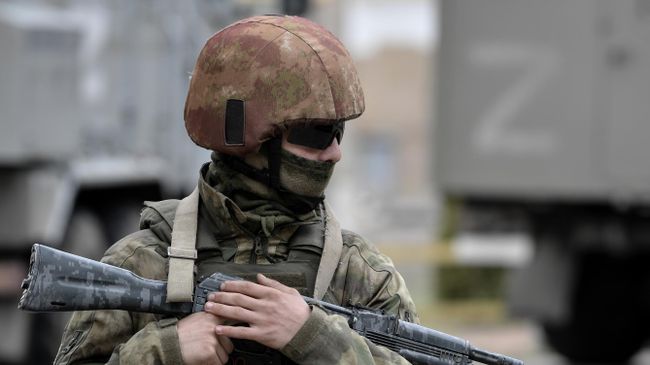 Военнослужащий Росгвардии в Херсонской области