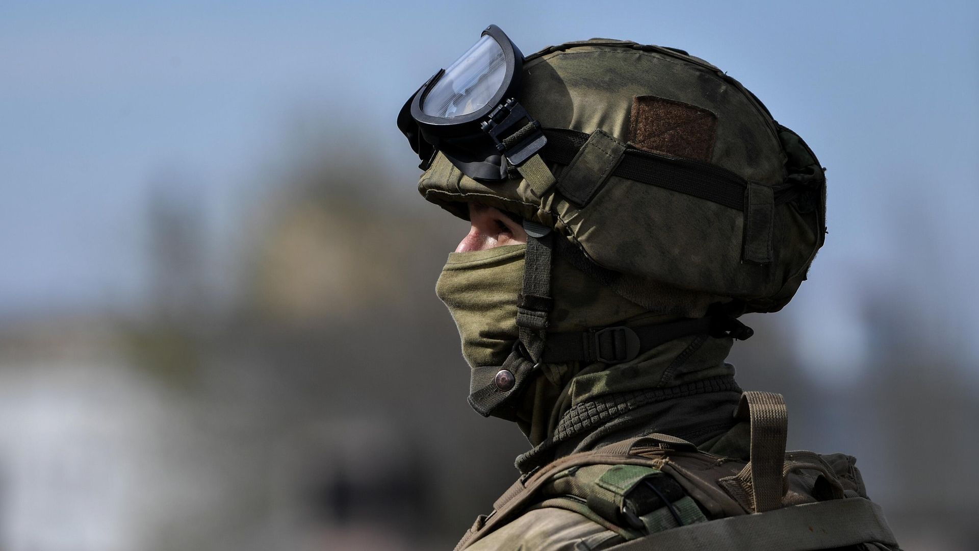 Военнослужащий Росгвардии на Украине - РИА Новости, 1920, 19.05.2022