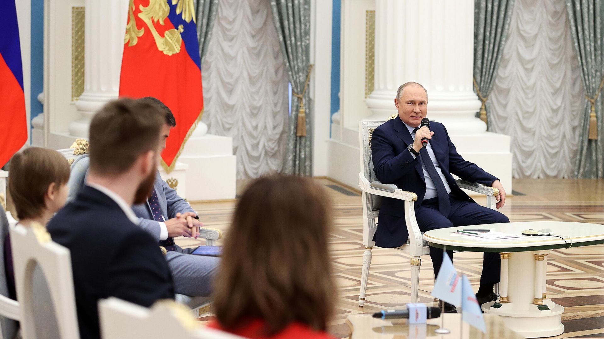 Президент РФ Владимир Путин проводит заседание наблюдательного совета АНО Россия - страна возможностей Президент РФ Владимир Путин проводит заседание наблюдательного совета АНО Россия - страна возможностей - РИА Новости, 1920, 20.04.2022