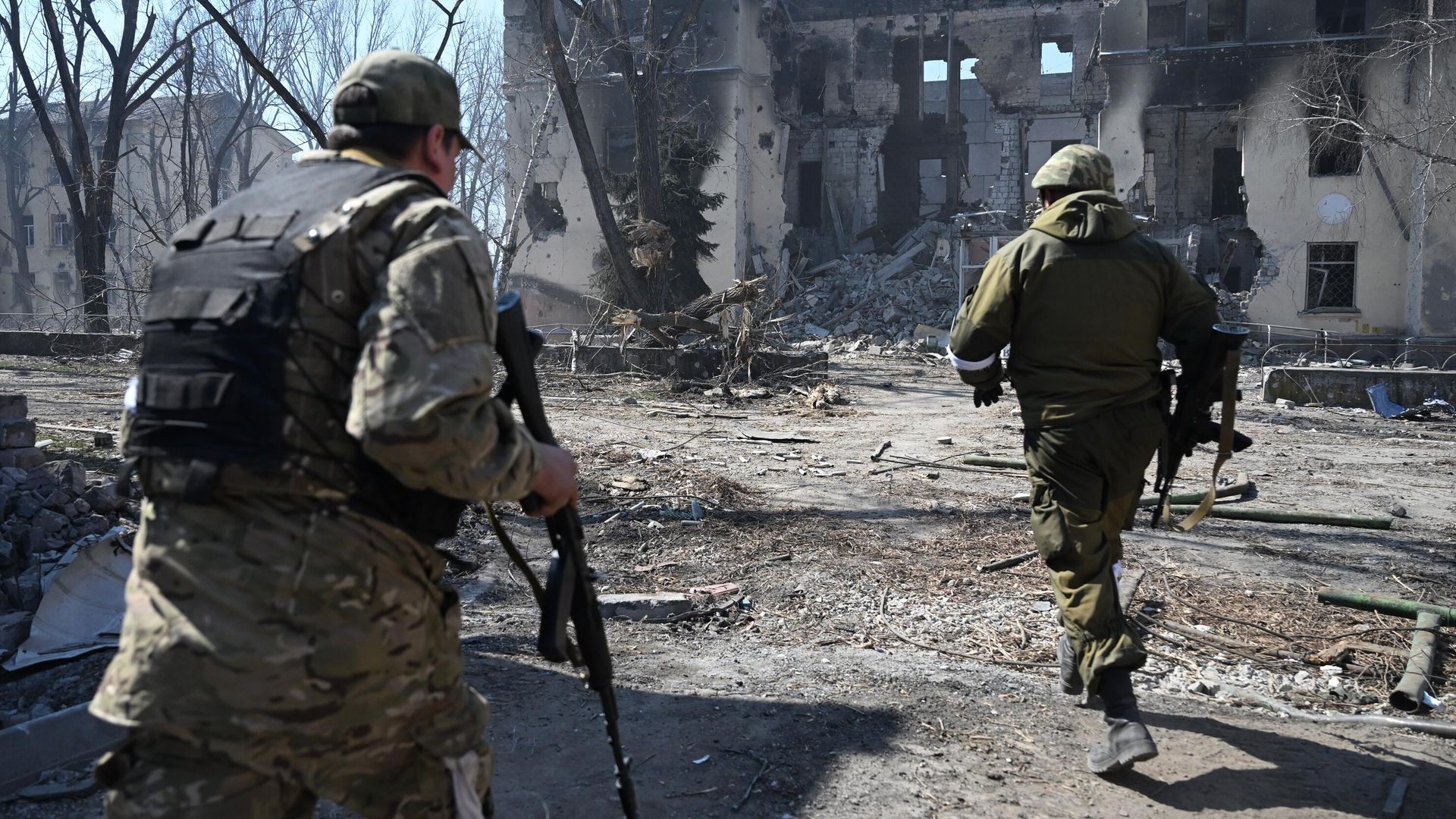 Военнослужащие Народной милиции ДНР Военнослужащие Народной милиции ДНР - РИА Новости, 1920, 28.05.2022
