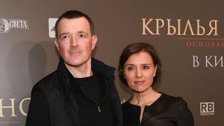 Актеры Егор Бероев и Ксения Алферова на премьере фильма Константина Буслова 1941. Крылья над Берлином в кинотеатре КАРО 11 Октябрь в Москве Актеры Егор Бероев и Ксения Алферова на премьере фильма Константина Буслова 1941. Крылья над Берлином в кинотеатре КАРО 11 Октябрь в Москве