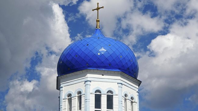 Никольская церковь в Заречье, купол Никольская церковь в Заречье, купол