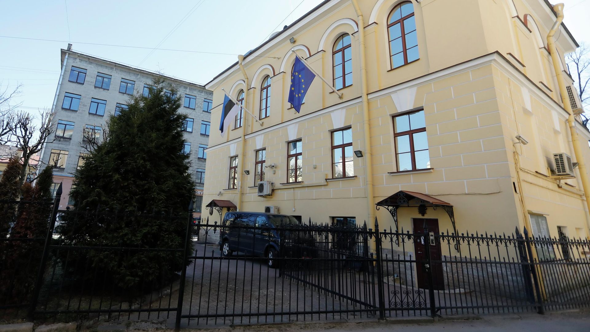 Здание генерального консульства Эстонии в Санкт-Петербурге Здание генерального консульства Эстонии в Санкт-Петербурге - РИА Новости, 1920, 21.04.2022