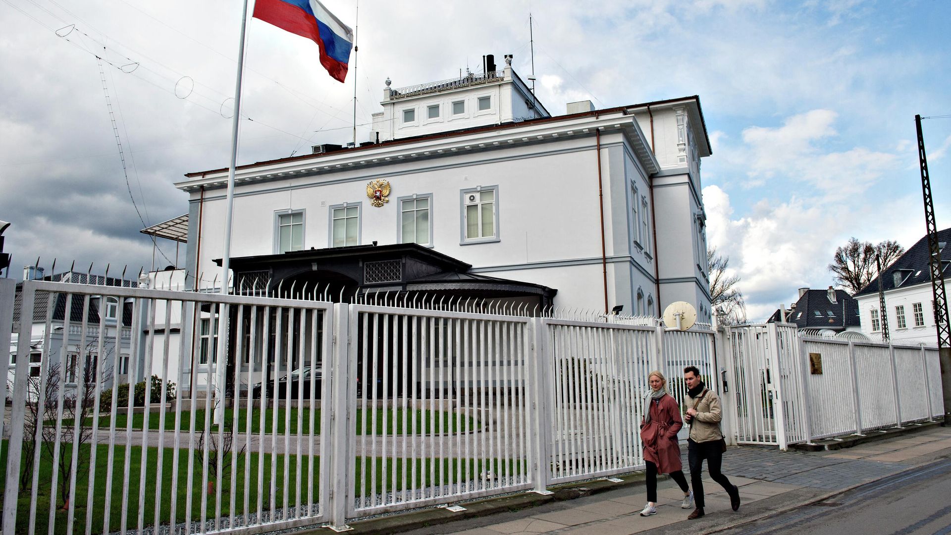 Здание посольства Российской Федерации в Копенгагене Здание посольства Российской Федерации в Копенгагене - РИА Новости, 1920, 21.04.2022