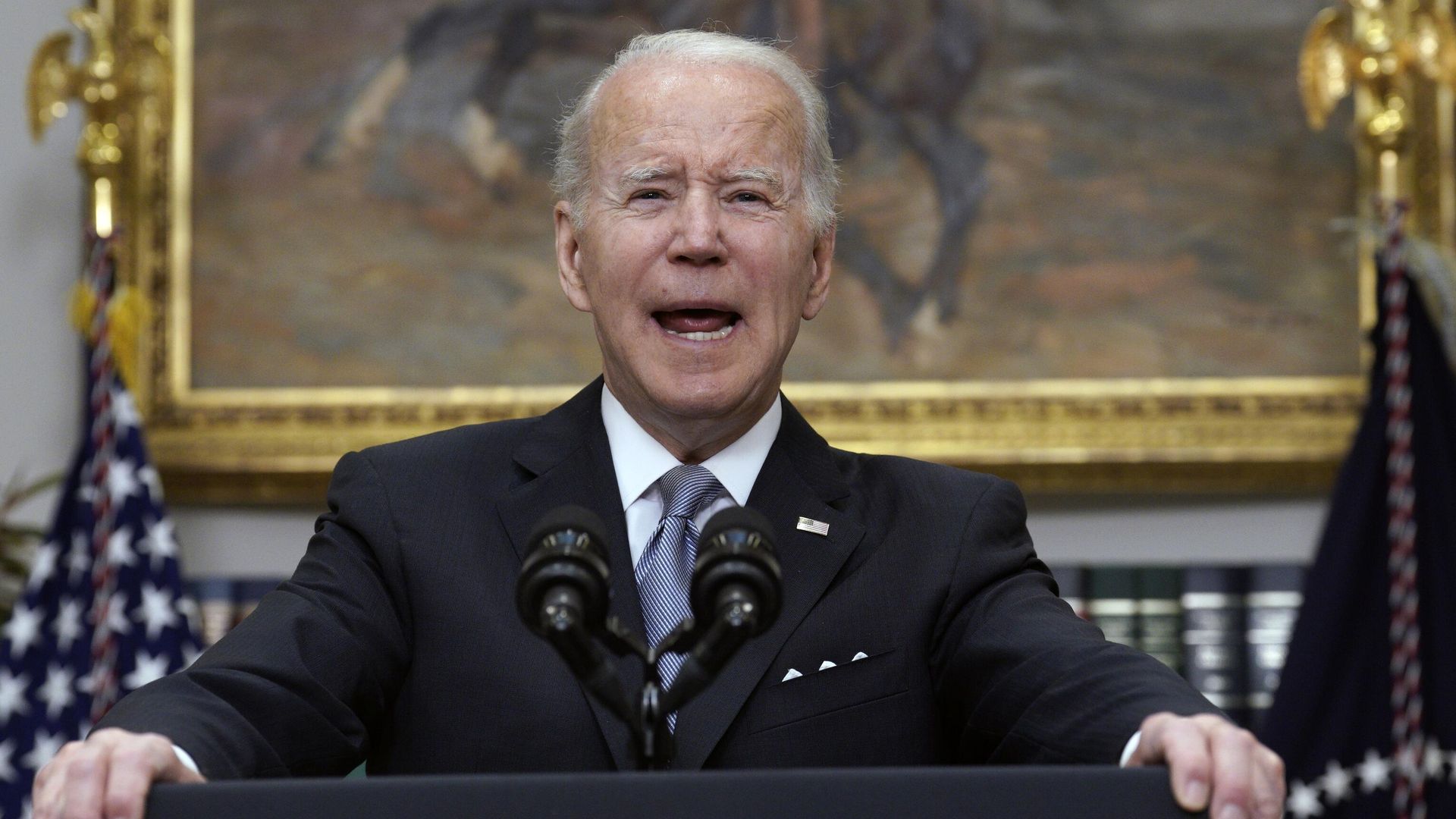 Президент США Джо Байден выступает в Белом доме - РИА Новости, 1920, 14.06.2022