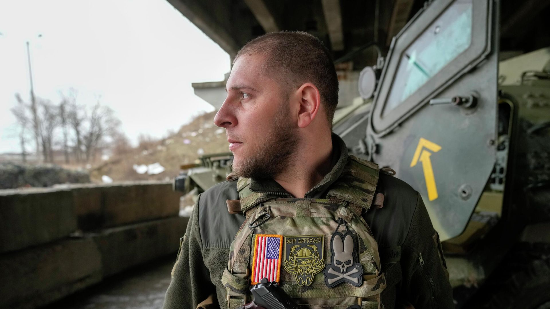 Украинский военный возле Харькова Украинский военный возле Харькова - РИА Новости, 1920, 21.06.2022
