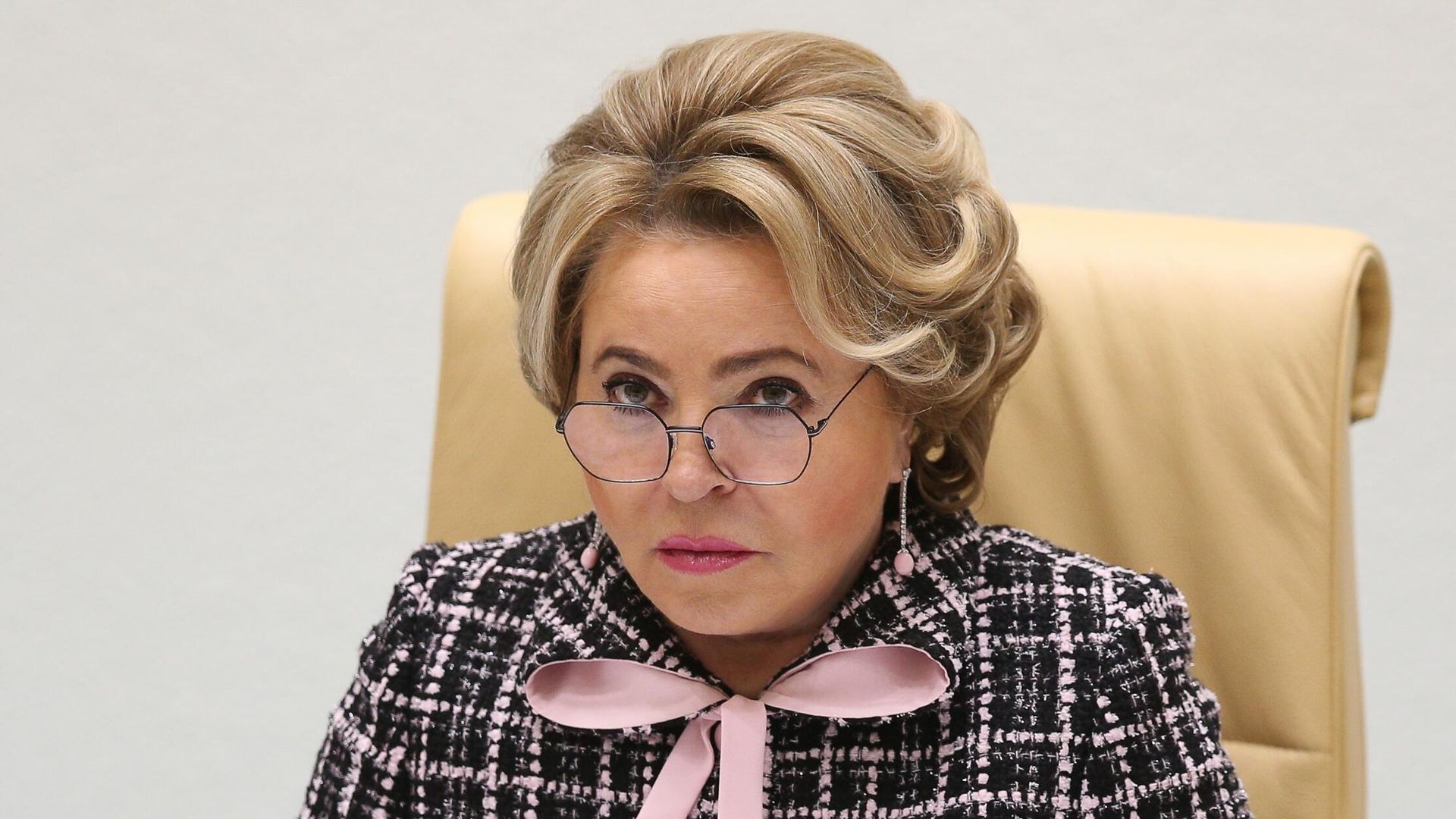 Председатель Совета Федерации РФ Валентина Матвиенко Председатель Совета Федерации РФ Валентина Матвиенко - РИА Новости, 1920, 30.04.2023