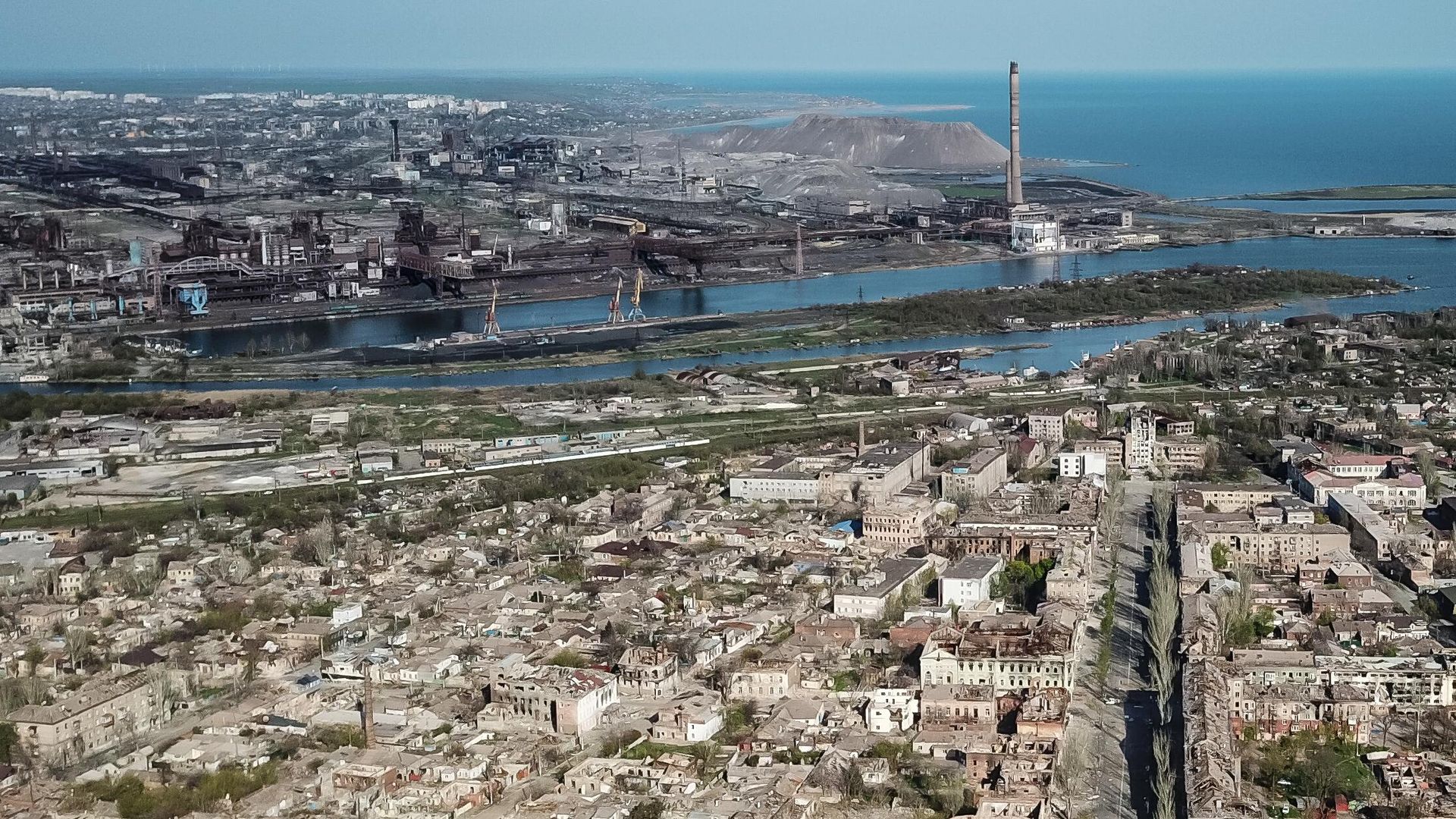 Дома в Мариуполе Дома в Мариуполе - РИА Новости, 1920, 01.05.2022