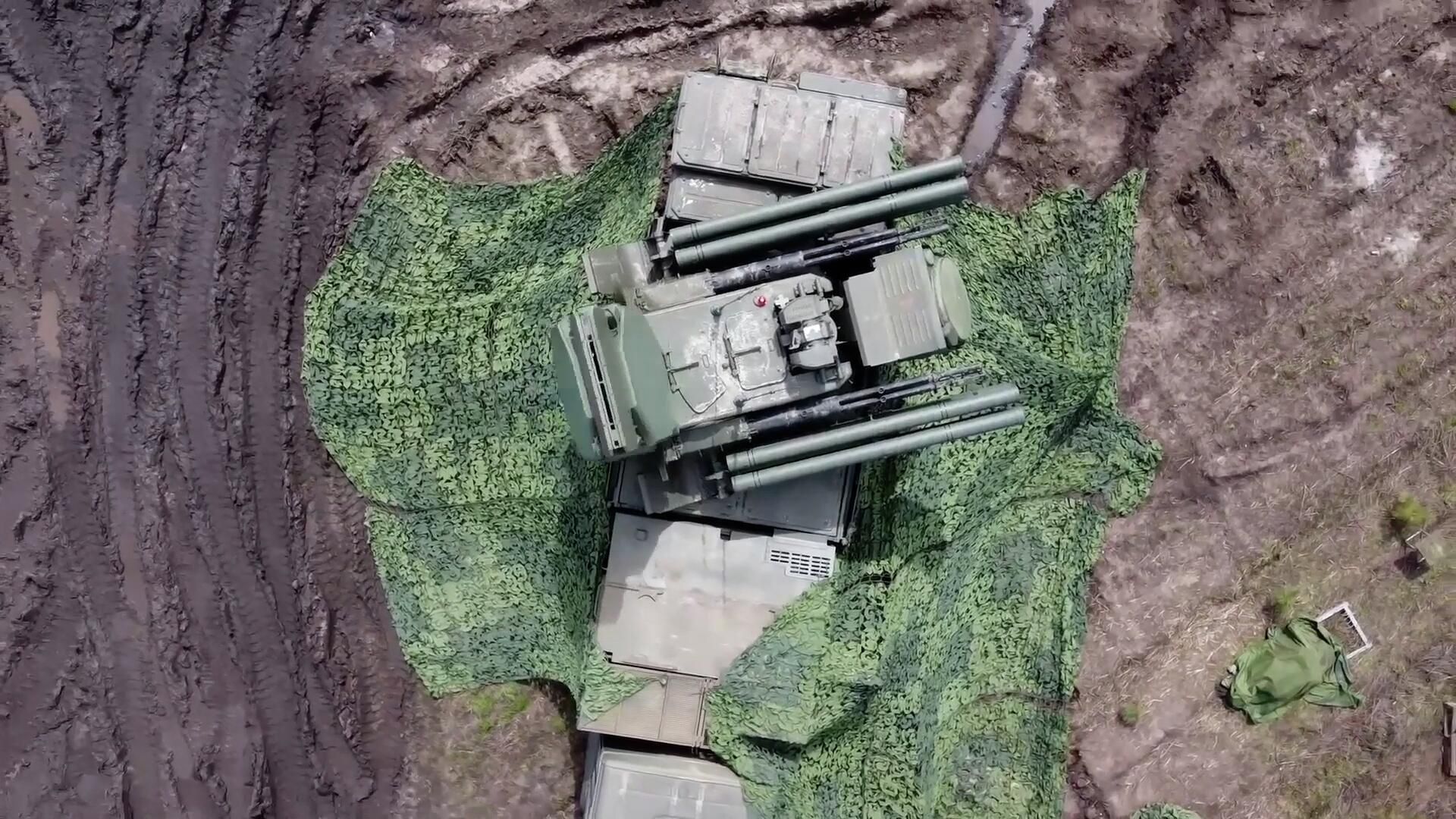 Минобороны РФ об отражении удара ракетой Точка-У по Изюму Минобороны РФ об отражении удара ракетой Точка-У по Изюму - РИА Новости, 1920, 28.04.2022