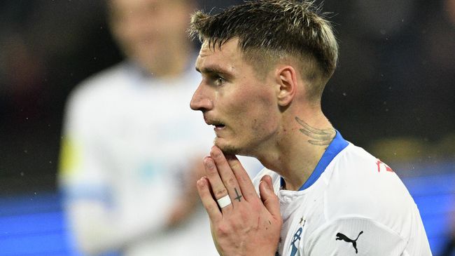 Игрок Динамо Гильермо Варела