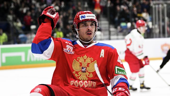 Хоккей. Выставочный матч. Россия - Белоруссия