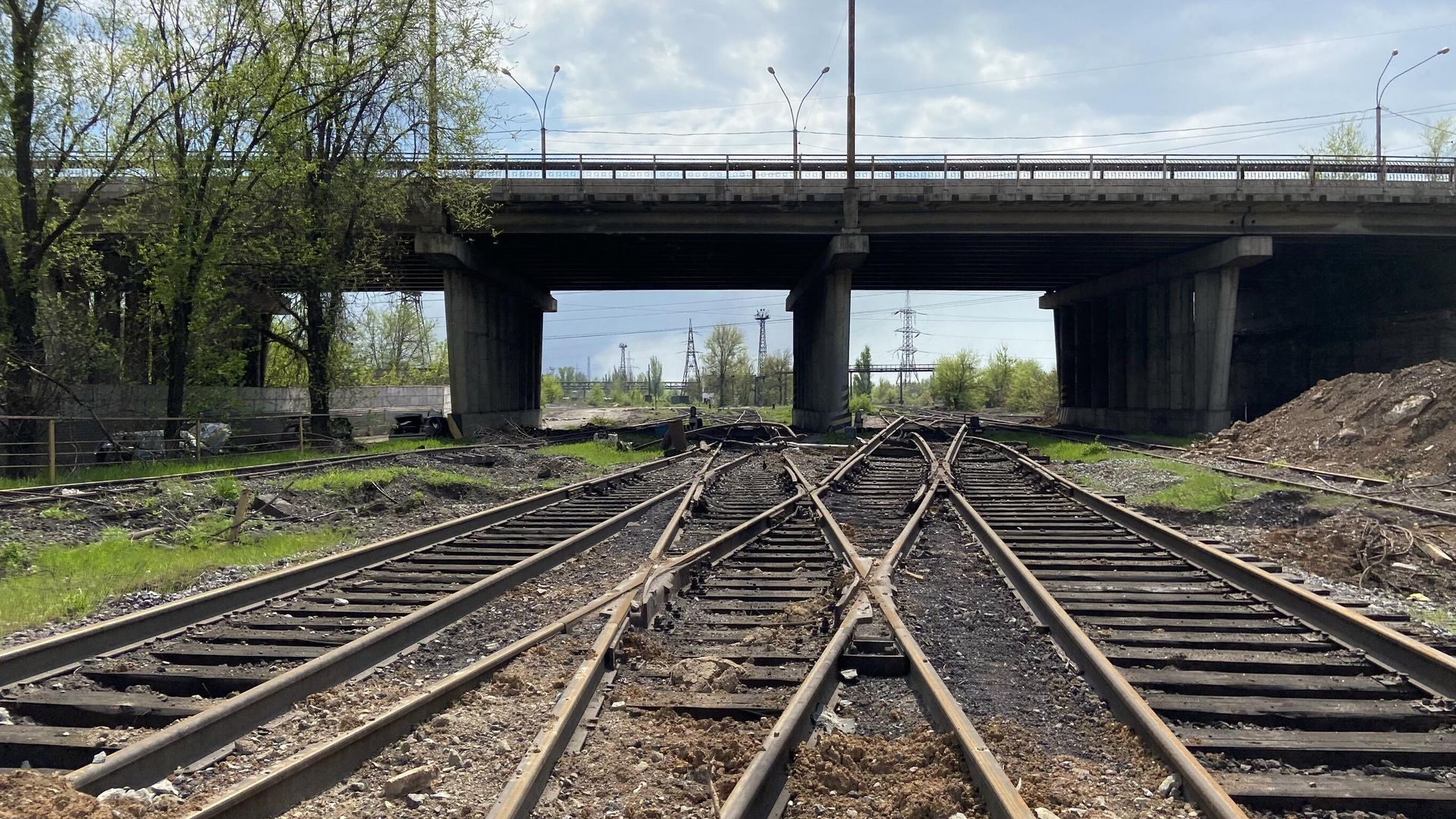 Железнодорожные пути Железнодорожные пути - РИА Новости, 1920, 04.05.2024