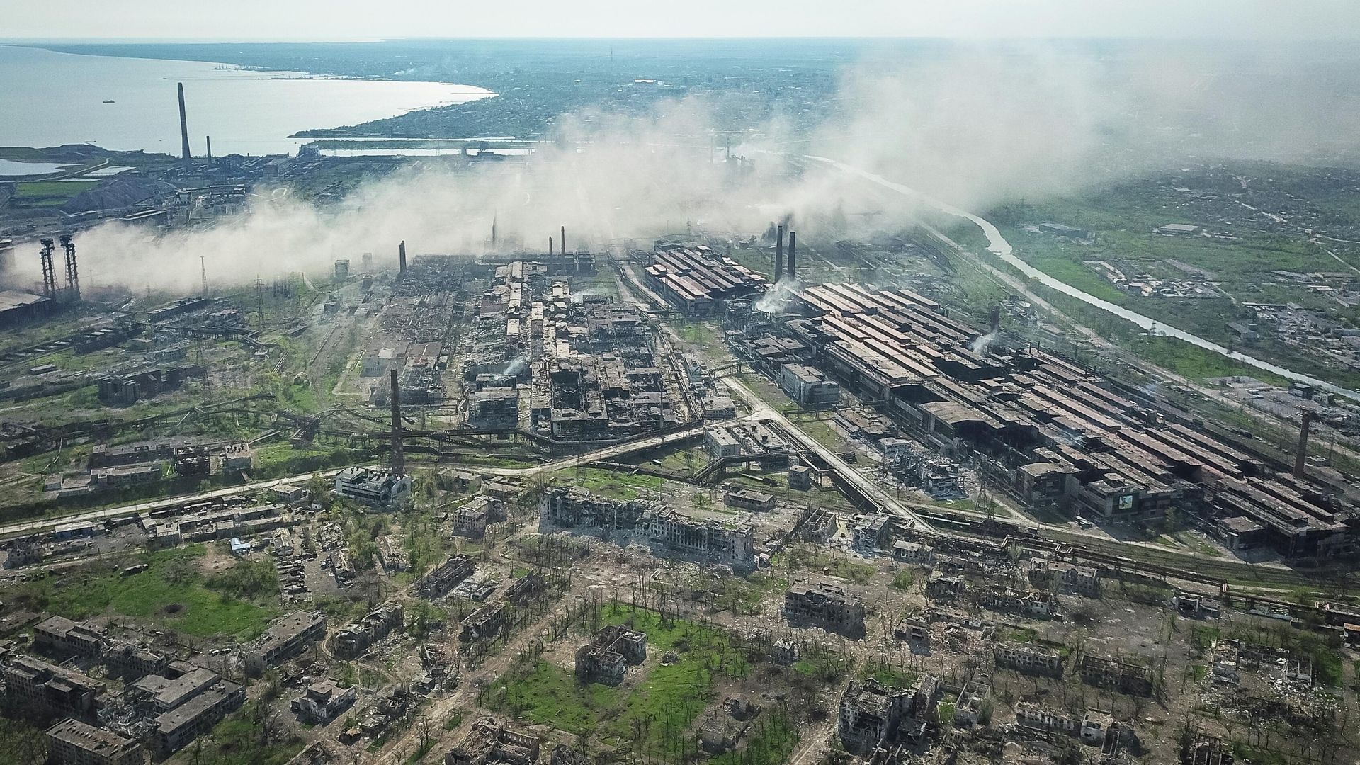 Металлургический комбинат Азовсталь в Мариуполе - РИА Новости, 1920, 04.05.2022