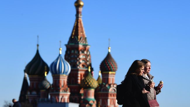 Теплая погода в Москве