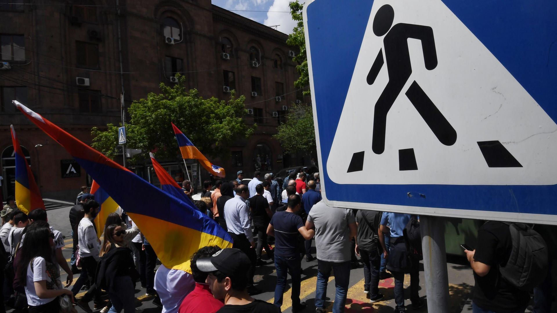 Митинг оппозиции в Ереване Митинг оппозиции в Ереване - РИА Новости, 1920, 11.05.2022