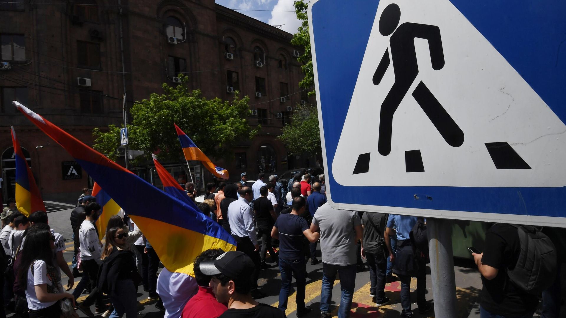 Митинг оппозиции в Ереване. 4 мая 2022 Митинг оппозиции в Ереване. 4 мая 2022 - РИА Новости, 1920, 04.05.2022