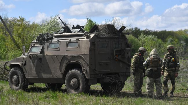 Работа разведгруппы Восточного военного округа на Харьковском направлении