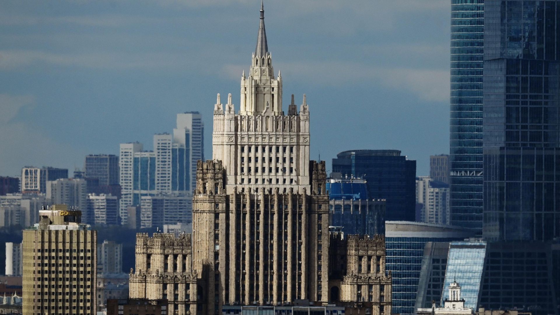 Здание Министерства иностранных дел РФ Здание Министерства иностранных дел РФ - РИА Новости, 1920, 09.05.2022