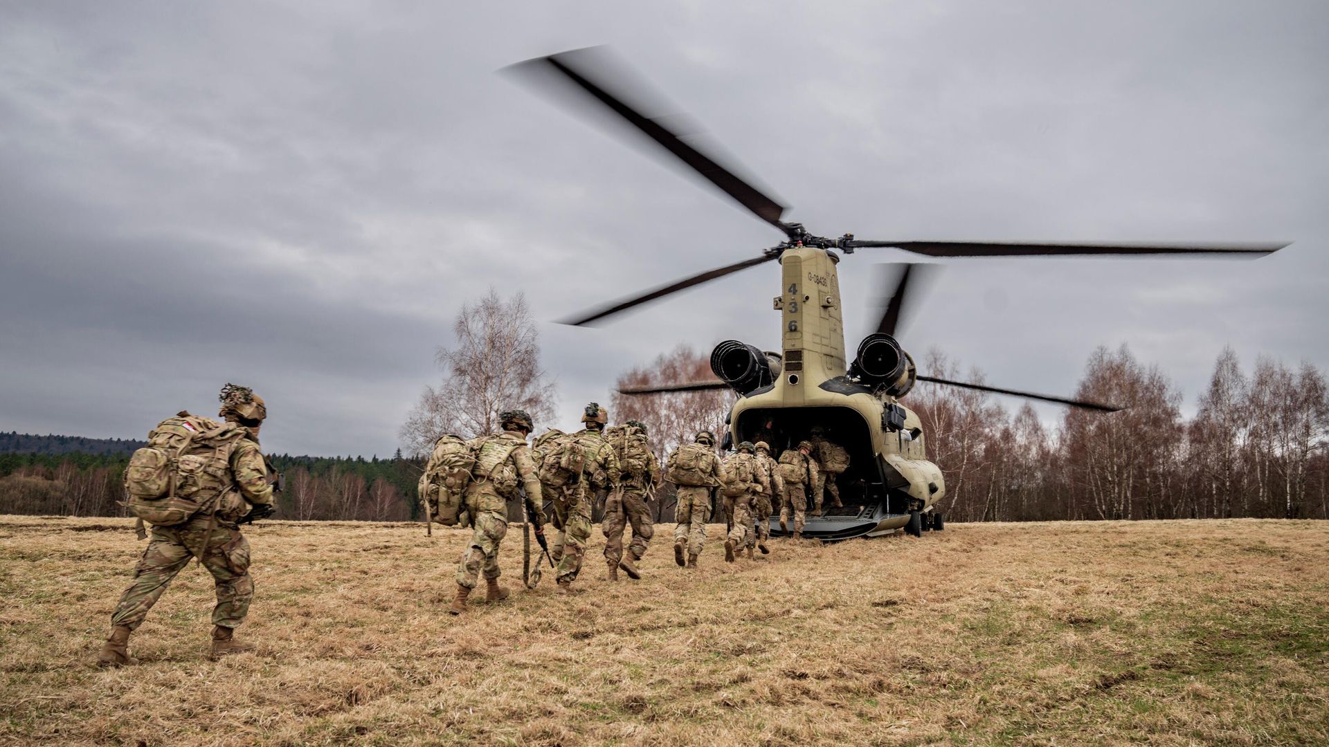 Американские военнослужащие во время совместных учений войск НАТО в Польше Американские военнослужащие во время совместных учений войск НАТО в Польше - РИА Новости, 1920, 19.05.2022