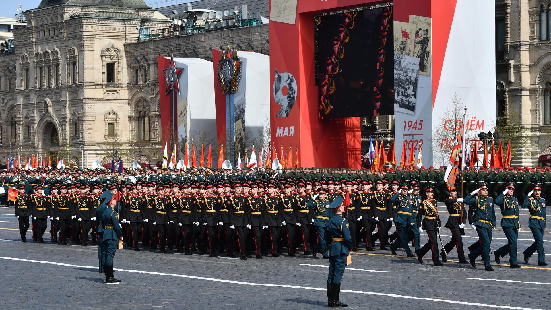 Генеральная репетиция военного парада, посвященного 77-й годовщине Победы в Великой Отечественной войне, в Москве Генеральная репетиция военного парада, посвященного 77-й годовщине Победы в Великой Отечественной войне, в Москве - РИА Новости, 1920, 08.05.2022