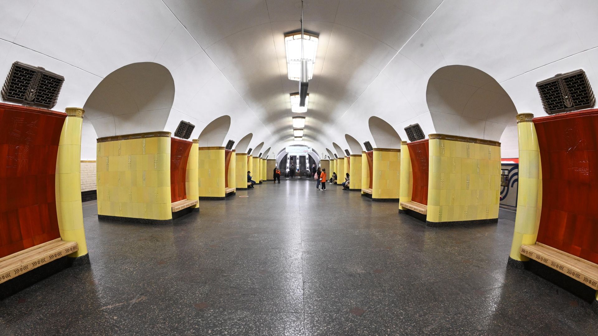 Станция метро Рижская Московского метрополитена - РИА Новости, 1920, 27.04.2023