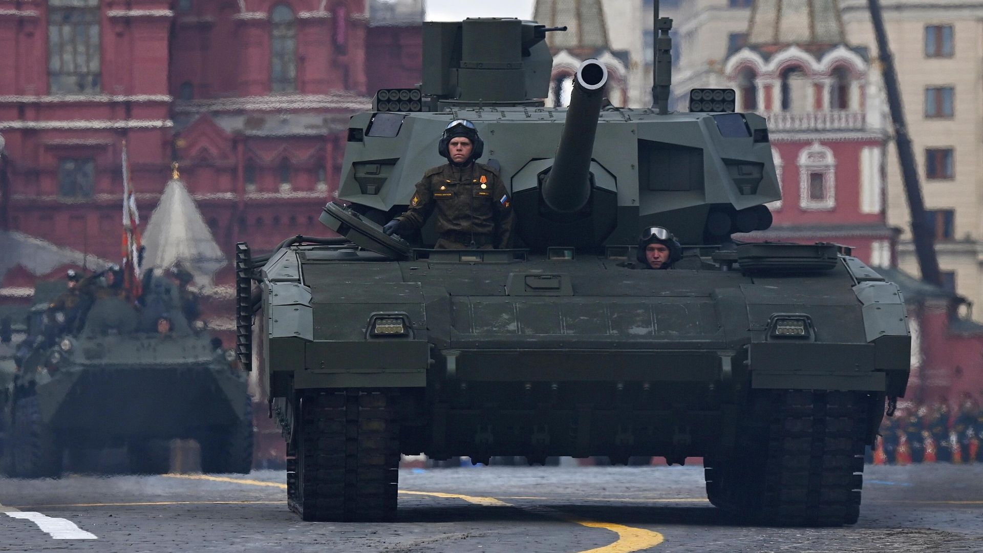 Танк Т-14 Армата на военном параде Танк Т-14 Армата на военном параде - РИА Новости, 1920, 16.08.2022
