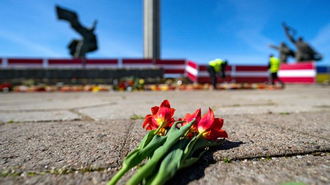 Празднование 77-й годовщины Победы в Великой Отечественной войне в Риге Празднование 77-й годовщины Победы в Великой Отечественной войне в Риге