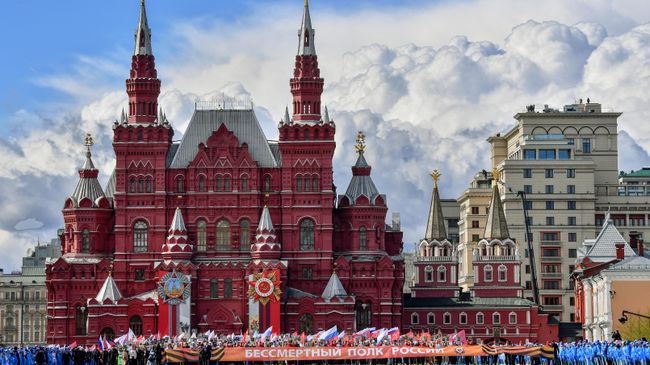 Шествие Бессмертный полк в Москве Шествие Бессмертный полк в Москве