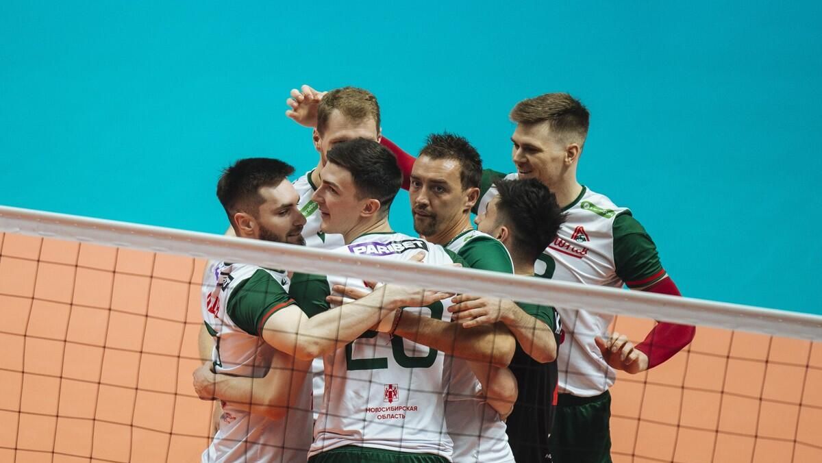 Волейболисты новосибирского Локомотива Волейболисты новосибирского Локомотива - РИА Новости, 1920, 19.06.2026