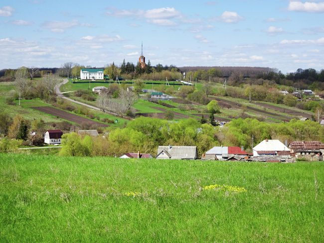 Археологический парк Аргамач, вид на село Аргамач-Пальна Археологический парк Аргамач, вид на село Аргамач-Пальна