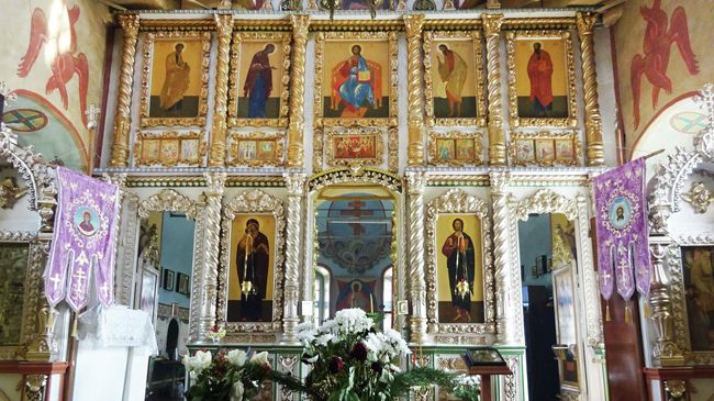 Введенская церковь, иконостас Введенская церковь, иконостас