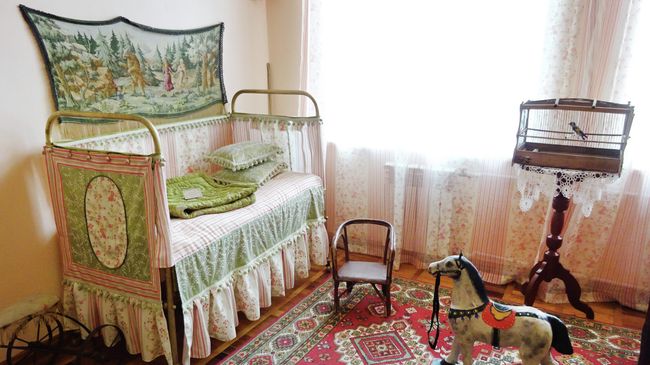 Краеведческий музей, реконструкция детской комнаты Краеведческий музей, реконструкция детской комнаты