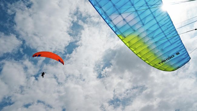 Полеты на парапланах участников клуба Crimea.Paraplan в Крыму Полеты на парапланах участников клуба Crimea.Paraplan в Крыму