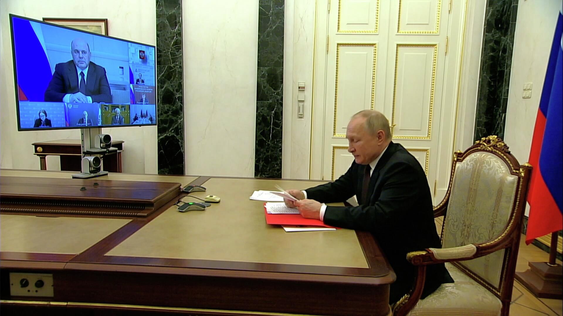 Путин: Санкции провоцируют глобальный кризис Путин: Санкции провоцируют глобальный кризис - РИА Новости, 1920, 12.05.2022